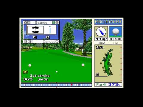 True Golf Classics: Pebble Beach Golf Links sur Super Nintendo