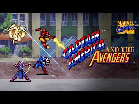 Screen de Captain America and The Avengers sur Super Nintendo