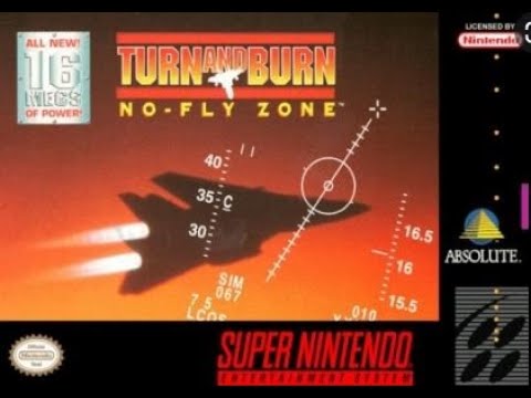 Turn and Burn: No-Fly Zone sur Super Nintendo