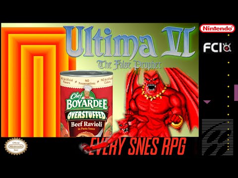Ultima VI: The False Prophet sur Super Nintendo