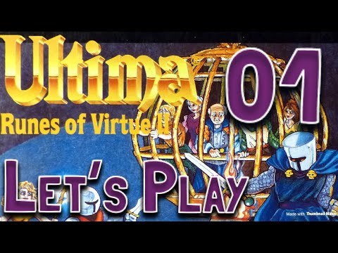 Screen de Ultima: Runes of Virtue II sur Super Nintendo