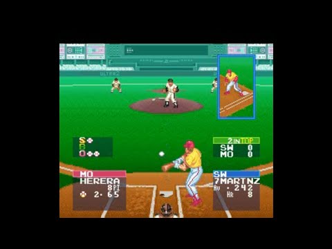 Screen de Ultra Baseball Jitsumeiban 2 sur Super Nintendo