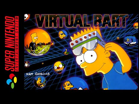 Virtual Bart sur Super Nintendo