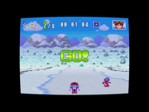 Screen de Waku Waku Ski Wonder Spur sur Super Nintendo