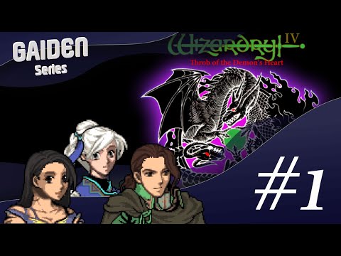 Capture de Wizardry Gaiden IV: Throb of the Demon's Heart sur Super Nintendo