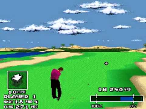 World Masters Golf sur Super Nintendo