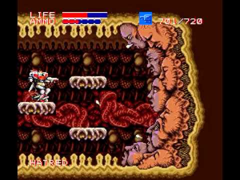Aperçu du jeu Xardion sur Super Nintendo