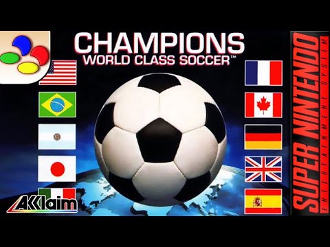 Screen de Champions World Class Soccer sur Super Nintendo