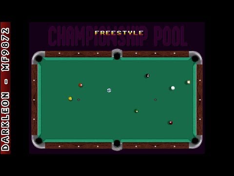 Screen de Championship Pool sur Super Nintendo