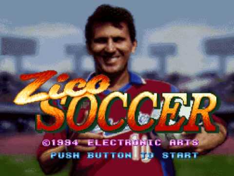 Screen de Zico Soccer sur Super Nintendo