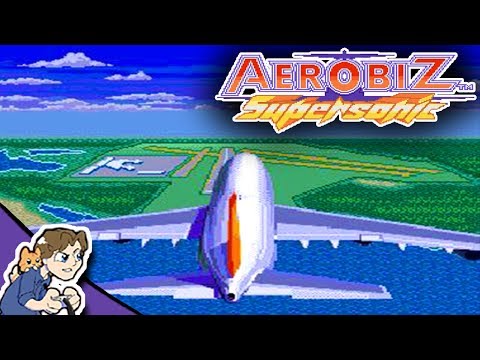 Scène de jeu de Aerobiz Supersonic sur Super Nintendo