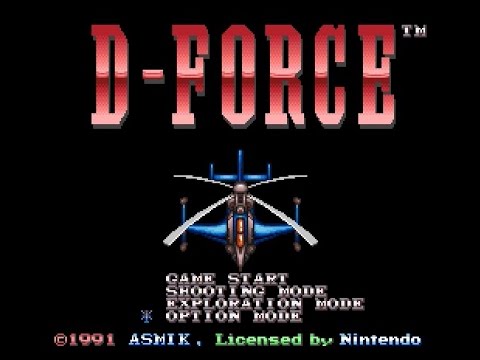 Image du jeu D-Force sur Super Nintendo