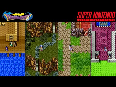 Dragon Quest I & II sur Super Nintendo