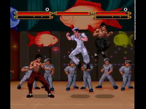 Screen de Dragon: The Bruce Lee Story sur Super Nintendo
