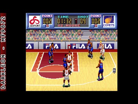 Screen de Dream Basketball: Dunk & Hoop sur Super Nintendo