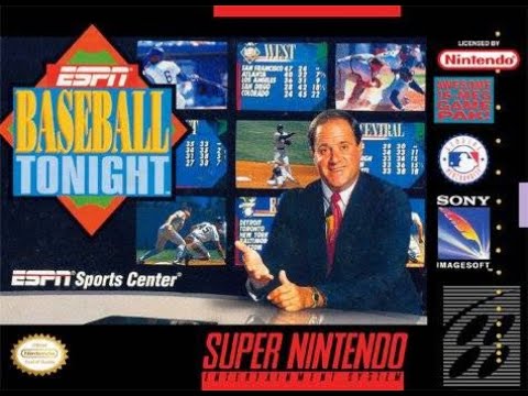 Capture de ESPN Baseball Tonight sur Super Nintendo