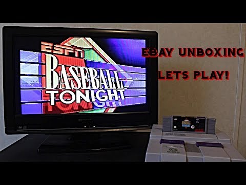 Illustration vidéo de ESPN Baseball Tonight sur Super Nintendo