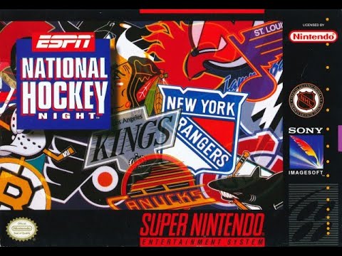Screen de ESPN National Hockey Night sur Super Nintendo