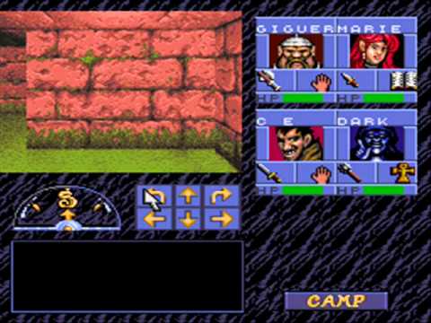 Scène de jeu de Eye of the Beholder sur Super Nintendo