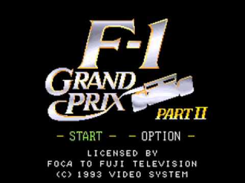Screen de F-1 Grand Prix Part II sur Super Nintendo