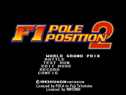 Photo de F1 Pole Position 2 sur Super Nintendo