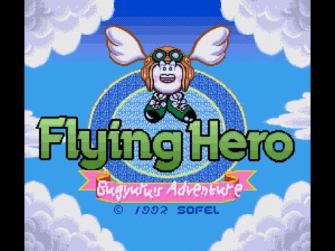 Screen de Flying Hero: Bugyuru no Daibouken sur Super Nintendo