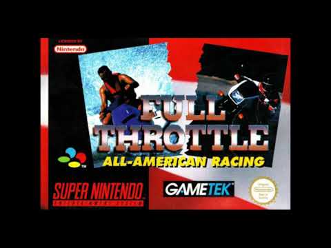 Full Throttle: All-American Racing sur Super Nintendo