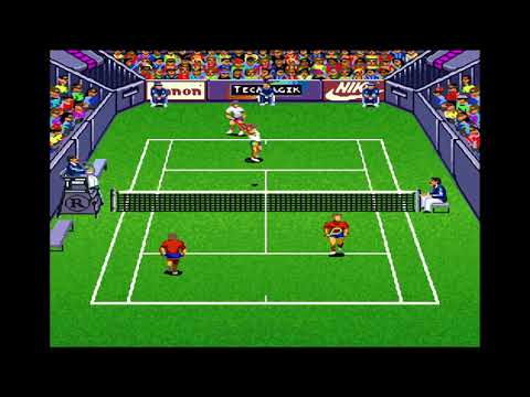 Image du jeu Andre Agassi Tennis sur Super Nintendo
