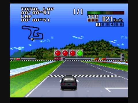 Screen de GT Racing sur Super Nintendo