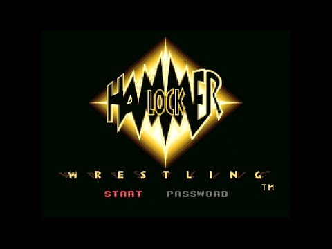 Screen de HammerLock Wrestling sur Super Nintendo