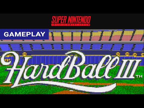 Hardball III sur Super Nintendo