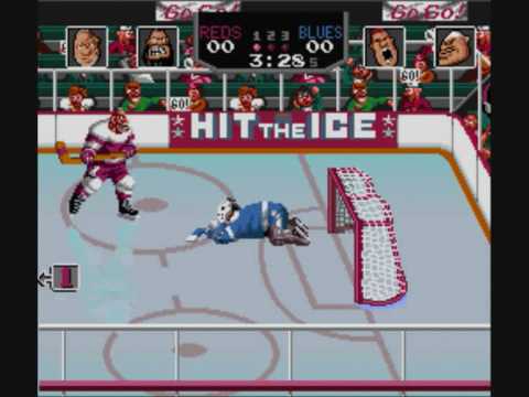 Screen de Hit the Ice sur Super Nintendo