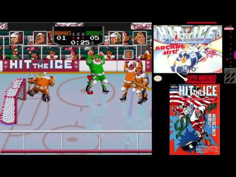 Hit the Ice sur Super Nintendo