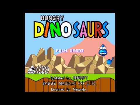 Screen de Hungry Dinosaurs sur Super Nintendo
