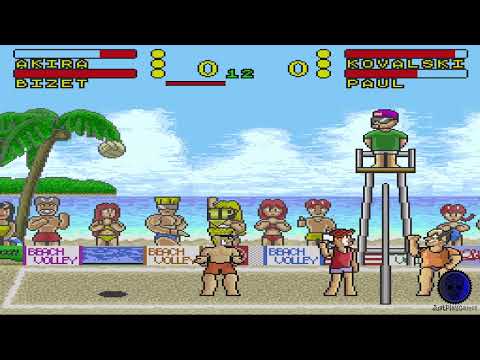 Image du jeu Inazuma Serve da!! Super Beach Volley sur Super Nintendo