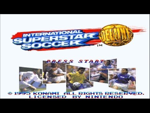 International Superstar Soccer Deluxe sur Super Nintendo