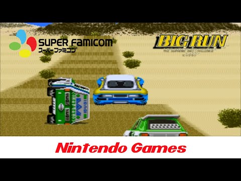 Jaleco Rally: Big Run: The Supreme 4WD Challenge sur Super Nintendo