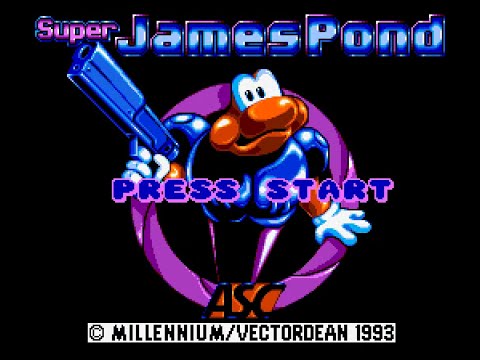 Screen de James Pond II sur Super Nintendo