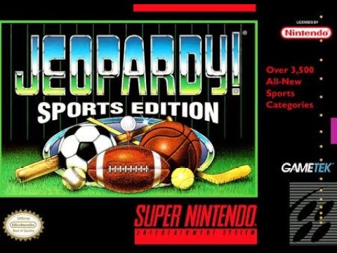 Screen de Jeopardy! Sports Edition sur Super Nintendo