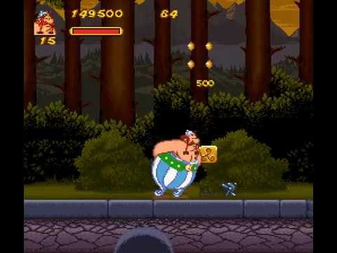 Screen de Asterix sur Super Nintendo