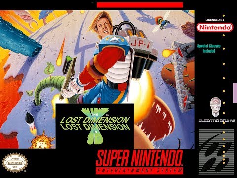 Screen de Jim Power: The Lost Dimension in 3-D sur Super Nintendo
