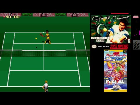 Screen de Jimmy Connors Pro Tennis Tour sur Super Nintendo