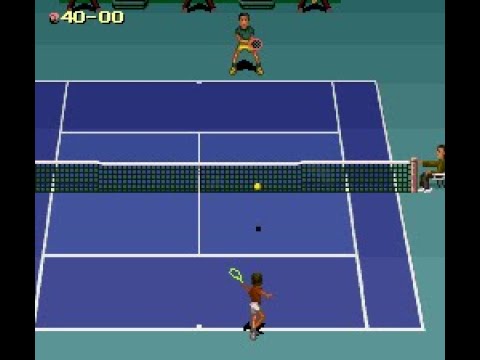 Jimmy Connors Pro Tennis Tour sur Super Nintendo