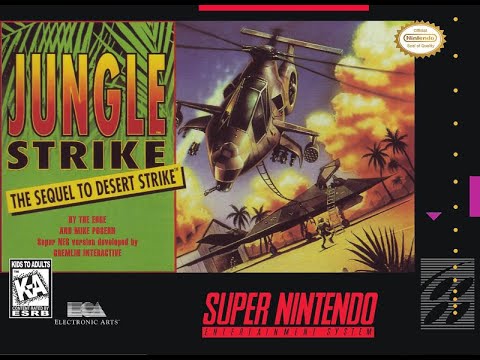 Screen de Jungle Strike sur Super Nintendo