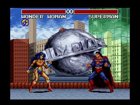 Screen de Justice League Task Force sur Super Nintendo