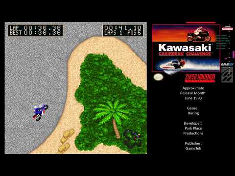 Screen de Kawasaki Caribbean Challenge sur Super Nintendo
