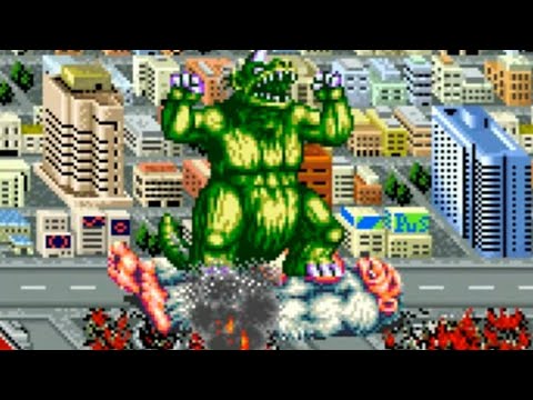 King of the Monsters sur Super Nintendo