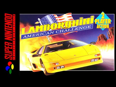 Screen de Lamborghini American Challenge sur Super Nintendo