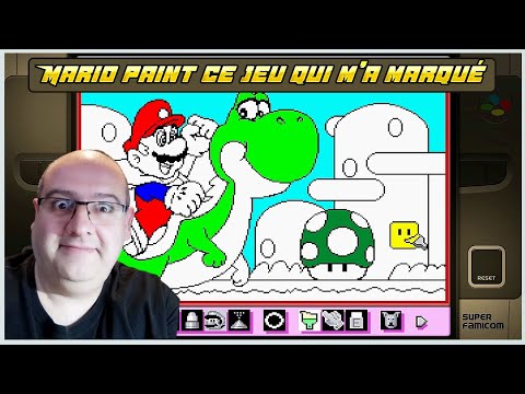 Mario Paint sur Super Nintendo