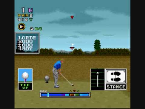 Screen de Mecarobot Golf sur Super Nintendo